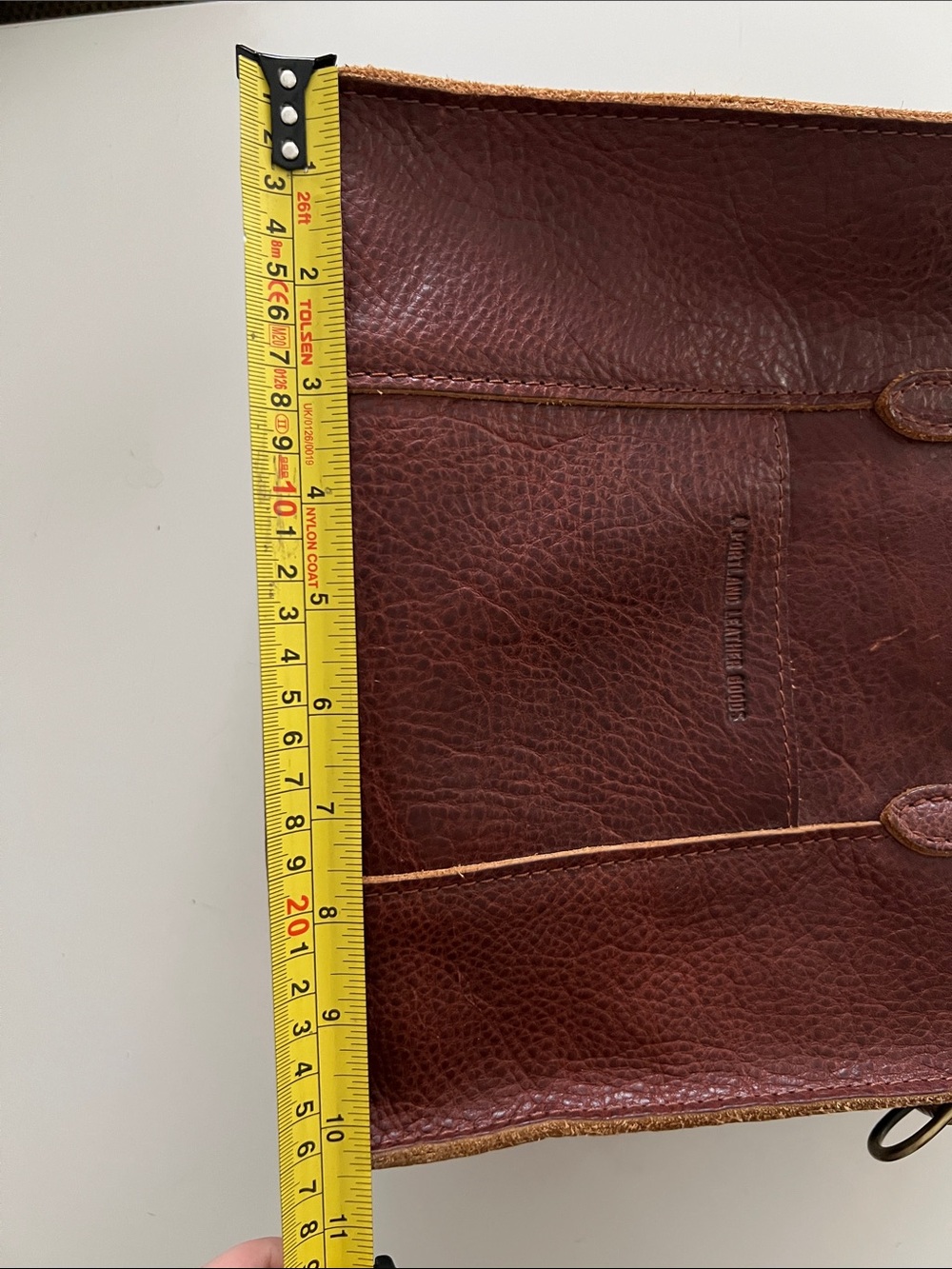 Portland Leather Goods Crossbody Tote - Picture 6 of 8